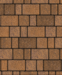 Тротуарная плитка Поревит Старый город Арабская ночь, 60 мм 3 плиты