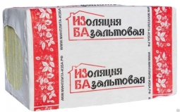 Базальтовый утеплитель ИЗБА Фасад 135 1000х600х100 / 2 пл.