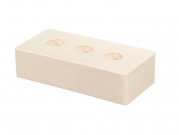 Кирпич лицевой керамический «Белый» полнотелый одинарный