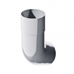 Колено водосточной трубы Технониколь (Verat) Серый (125х82 мм), 108 градусов