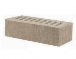 Кирпич лицевой керамический Серый «Бархат» пустотелый Евро 0,7НФ