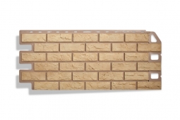 Фасадная панель Альта-Профиль Кирпич Желтый