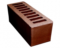 Кирпич лицевой керамический «Мокко» пустотелый Евро утолщенный