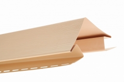 Планка Наружный угол Альта-Профиль Блокхаус Золотистый 3000