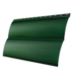 Металлосайдинг Первая Кровельная «Бревно» полиэстер 0.45мм зеленый