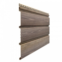 Софит Docke Lux с центральной перфорацией Кедр