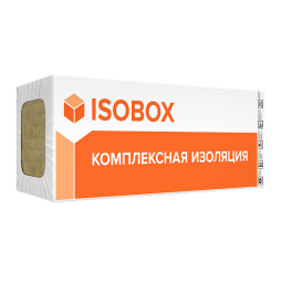 Базальтовый утеплитель Изобокс Вент Ультра 70 1200х600х50 мм/ 6шт, 4,32м2