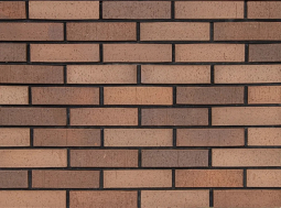 Кирпич лицевой клинкерный «Коричневый» «Каре» пустотелый Евро 0.5НФ