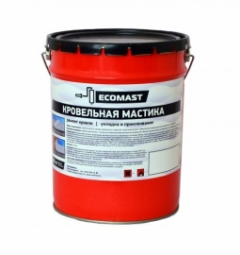Мастика кровельная Ecomast металлическое ведро 5 л