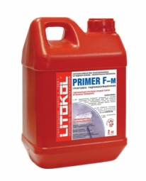 Грунтовка Litokol Primer F - М гидроизоляционная канистра, 2кг