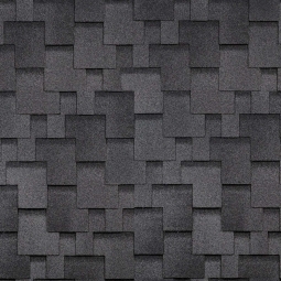 Гибкая черепица Shinglas Аккорд серая