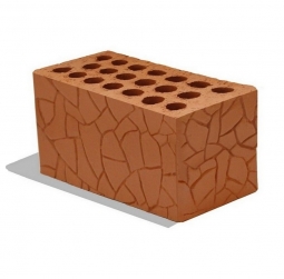 Кирпич керамический рядовой пустотелый двойной