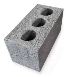 Керамзитоблок стеновой пустотелый 390x250x188 мм М-35