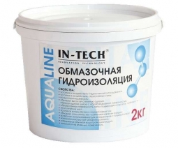 Обмазочная гидроизоляция IN-TECK AQUALINE, ведро 5кг