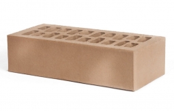 Кирпич рядовой керамический «Молочный шоколад» «Капучино» пустотелый одинарный
