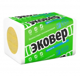 Базальтовый утеплитель Эковер Вент Фасад 80 1000х600х50 / 8 пл.