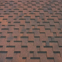 Гибкая черепица Shinglas Фокстрот кедр