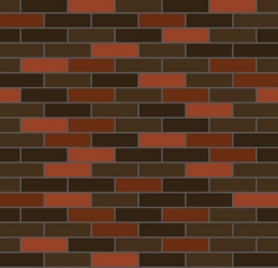 Кирпич лицевой керамический «Бавария 7» «Амстердам, Москва, Лондон, Брюгге» пустотелый одинарный