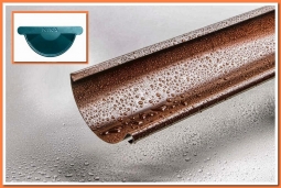 Желоб водосточный RAL5021 Бирюза