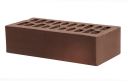 Кирпич рядовой керамический «Шоколад» «Амстердам» пустотелый одинарный