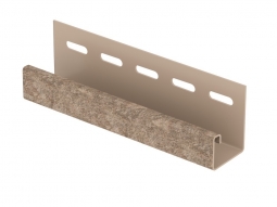 J-планка Ю-Пласт Stone-House Сланец бурый