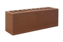 Кирпич лицевой керамический Шоколад пустотелый Евро 0,9 НФ