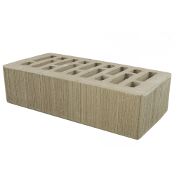 Кирпич лицевой керамический «Латте» «Бархат» пустотелый одинарный