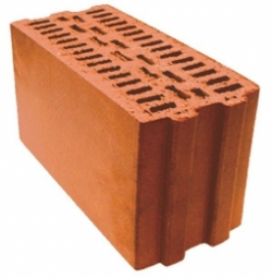 Камень керамический Кемма 7.7 НФ 380х180х219 с пазом и гребнем