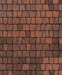 Тротуарная плитка Поревит Абрис Клинкер 60 мм 5 плит