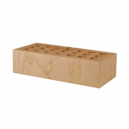 Кирпич лицевой керамический «Медовый» «Скала» пустотелый одинарный