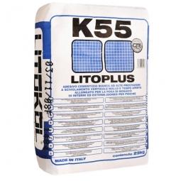 Клей Litokol LITOPLUS K55 для стеклянной мозаики и плитки 25 кг
