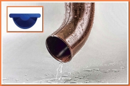 Колено сливное Nika RAL5002 Ультрамариново-синий