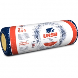 Минераловатный утеплитель Ursa Лайт 7000х1200х50 / 2 шт.