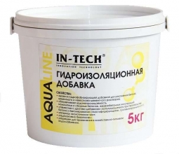Добавка гидроизоляционная IN-TECK AQUALINE, ведро 2кг