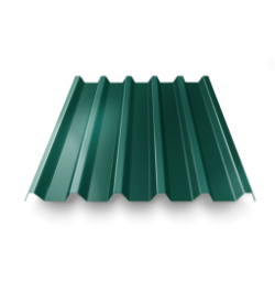 Профнастил С-44 RAL 6005 зеленый мох 0,7 мм