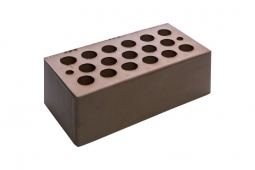 Кирпич лицевой керамический Шоколад пустотелый полуторный пустотность 38%