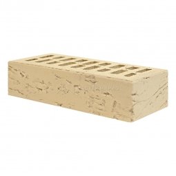 Кирпич клинкерный «Ваниль» «Ладога» пустотелый одинарный