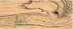 Гибкая керамика Phomi Poly Wood Orange 1350x300х3 мм