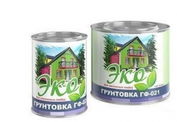 Грунтовка ЭКО ГФ-021 красно-коричневая 5 кг