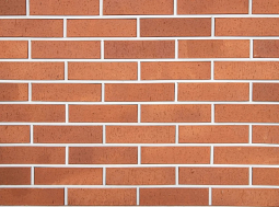 Кирпич лицевой клинкерный «Красный» «Каре» пустотелый Евро 0.5НФ