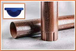 Труба водосточная Nika D100 RAL5002 Ультрамариново-синий