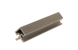 Угол внешний для фасадной панели Nusadua 3D CO-EX 57х57х3600 мм Snow mix