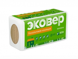 Базальтовый утеплитель Эковер Экофасад Оптима 1000х600х100 / 4 пл.