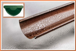 Желоб водосточный RAL6005 Зеленый мох