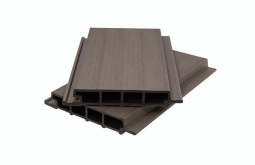 Фасадная панель сплошная 3D CO-EX Nusadua Premium 33х200х3600 мм Snow mix