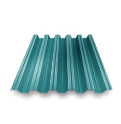 Профнастил HC-35 RAL 5021 водная синь 0.45 мм