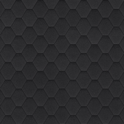 Гибкая черепица Оптима Соната Черный