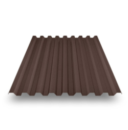 Профнастил С-21 RAL 8017 шоколад 0,40 мм