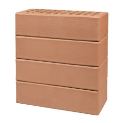 Кирпич лицевой керамический «Светло-коричневый» пустотелый одинарный