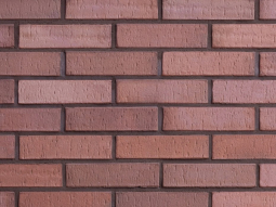 Кирпич лицевой клинкерный «Бордовый» «Риф» пустотелый Евро 0.5НФ